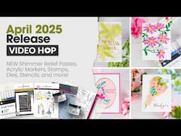 Altenew Spring flowers April Video Hop + Giveaway