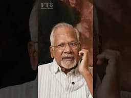 Don't know How to Shoot this Scene | Director Mani Ratnam in FTQ with Rekha Menon