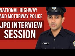 Crack the JPO Interview | National Highway & Motorway Police | Interview Session|
