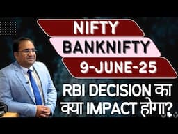 Nifty Prediction and Bank Nifty Analysis for Monday | 9 June 2025 | Bank Nifty Tomorrow