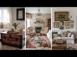 Vintage-Inspired Living Room Ideas for a Charming and Warm Atmosphere