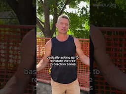 I got fined over faulty tree protection zones!