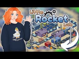 Let's Play This New Cozy Sim That ISN'T About Farming 👀 | Little Rocket Lab