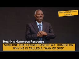 WOW!!! Someone Challenged Pastor on This? Very Funny