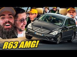 Mercedes R63 AMG, 6 People, HILARIOUS FULL SEND! // Nürburgring