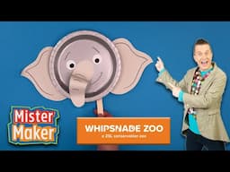 Elephant Paper Plate 🐘 Mister Maker at Whipsnade Zoo! 🐧🦒 May 24th – 1st June 2025 | DETAILS BELOW