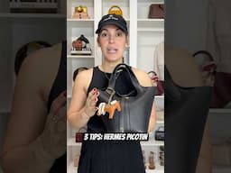 Sharing 3 tips I've picked up on since owning the Hermes Picotin #hermespicotin #picotin18