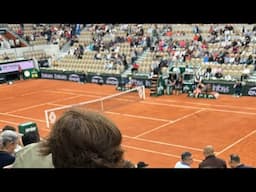 EALA (PHIL) vs ARANGO (COLOMBIA) FRENCH OPEN 2025 at Roland Garros Paris