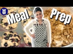 WEEKLY WW MEAL PREP FOR WEIGHT LOSS - 0 POINT SAUSAGE PATTIES -BLT TURKEY BURGERS & CHEESECAKE SALAD