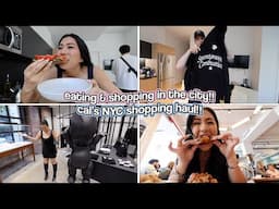 CAL’S SHOPPING HAUL!! Eating & Shopping In NYC!!