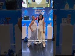 Smart Parenting Team Fit Check at the Mother's Day Fair 2025