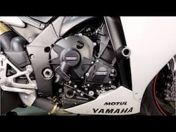 Yamaha R1: GB Racing Case Cover Installation