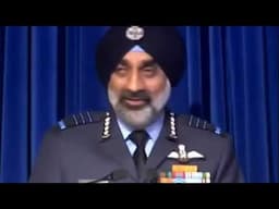INDIAN AIR FORCE CHIEF AIR CHIEF MARSHAL AMAR PREET SINGH RIPS HAL TEJAS APART.