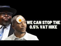 Maimane Confronted On TV Over BOSA's 0.5% Vat Hike Support