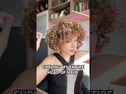 Trying to be a “curly girl” for the day (3 hours later)