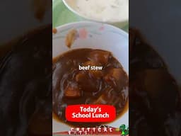 Beef Stew | Japanese School Lunch 給食 #shorts