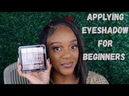BEGINNERS GUIDE TO AN EASY EYESHADOW LOOK