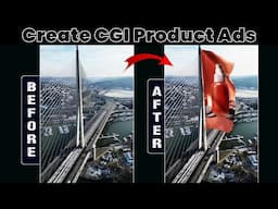 How to Create CGI Product Banner Ads and VFX vids in Blender | Blender CGI ads tutorial