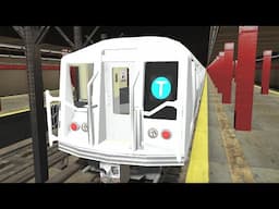 √19- R40 Slant (T) train from Exit Street to Jamaica + Railroad Shoreliner from Jamaica to Bayport