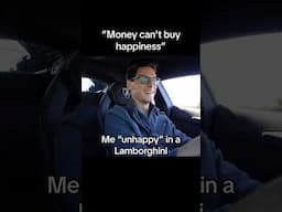 A Lamborghini Won't Make You Happy