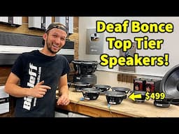First Look at the ALL NEW Deaf Bonce Sylvester and Arnold Speakers! Review