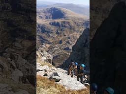 Final climb to complete 80 routes in Scrambling guide