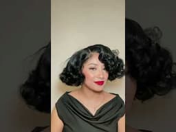 Styling my short hair with pillow rollers