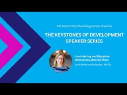 4.25.25 Keystones of Development Speaker Series