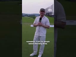 One of the BIGGEST stars of the U.S. Open: the range