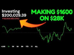 covered call option strategy - How to make $1600 this week?