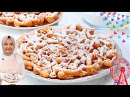You've never had cake like this! Easy FUNNEL CAKE Recipe ready in minutes