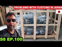 Finally My Motorcycle has arrived in Tokyo 🇯🇵 S8 EP 100 | Pakistan to Japan Motorcycle Tour