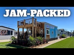 THIS THING IS WILD! FULLY loaded new tiny house/park model ready to GO!