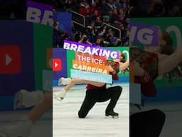 Breaking the Ice with Carreira and Ponomarenko! #leaveyourmark #figureskating #winterolympics