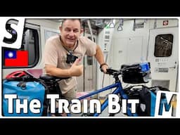 Taiwan Cycling 11 🇹🇼 Taking Bikes on a Train in Taiwan