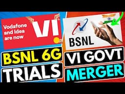 BSNL 6G Network Testing | Vodafone Idea Govt Merger Soon | China ने बनाया इंटरनेट का भस्मासूर