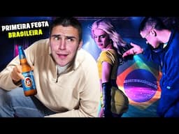 O QUE Aconteceu na Minha Primeira Festa Brasileira?