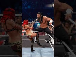Roman Reigns Vs Mercedes Mone WWE 2K25! #wwe2k25 #shorts