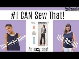 Copying the Look- SEE it and SEW it!  - Easy T shirt