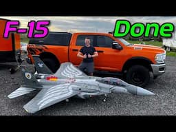 Supersized F-15 DONE & Ready For Takeoff