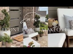 2025 Front Porch Makeover | Summer Decorate With Me | Landscaping & Styling
