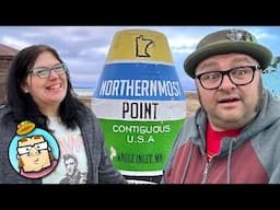 Northernmost Point in Contiguous United States! We Illegally Entered The United States!!!
