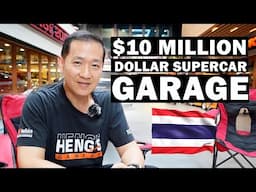What's Inside a Thai Millionaire's CRAZY Supercar Collection?  🇹🇭 @HengsGarageBKK