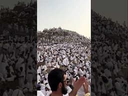 Hajj Ka Noorani Manzar Deakhe😍 || Allah Hame Moqa Inayat Farmaye Ameen #hajj #arafat #mina #shorts