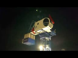 Exploring building sites in City of London + Driving a crane