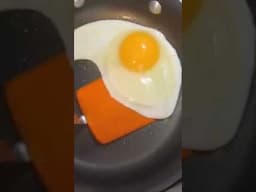 EGG OVER EASY 🍳 Master this technique for perfect OVER EASY EGGS every time 🥚 #eggs #food #fun
