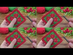 *Trend  Crochet motifs *Very easy  crochet pattern explanation #crochet #knitting