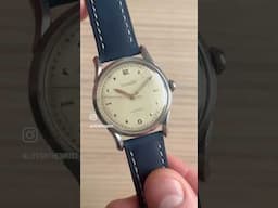 Staybrite steel case with bombé lugs. Nicely done @iwcwatches