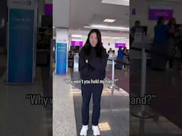 Why won’t you hold my hand?