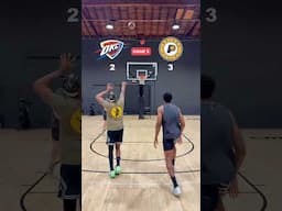 NBA Finals Challenge: Thunder vs Pacers pt.2 #shorts